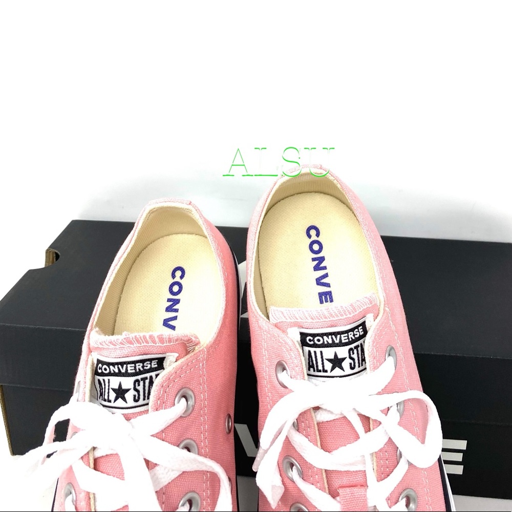 Converse Ctas Canvas Low Top Coastal Pink Women’s - Picture 6 of 10